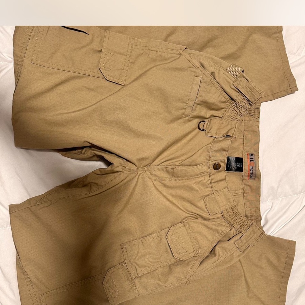 5.11 Tactical Khaki Cargo Shorts